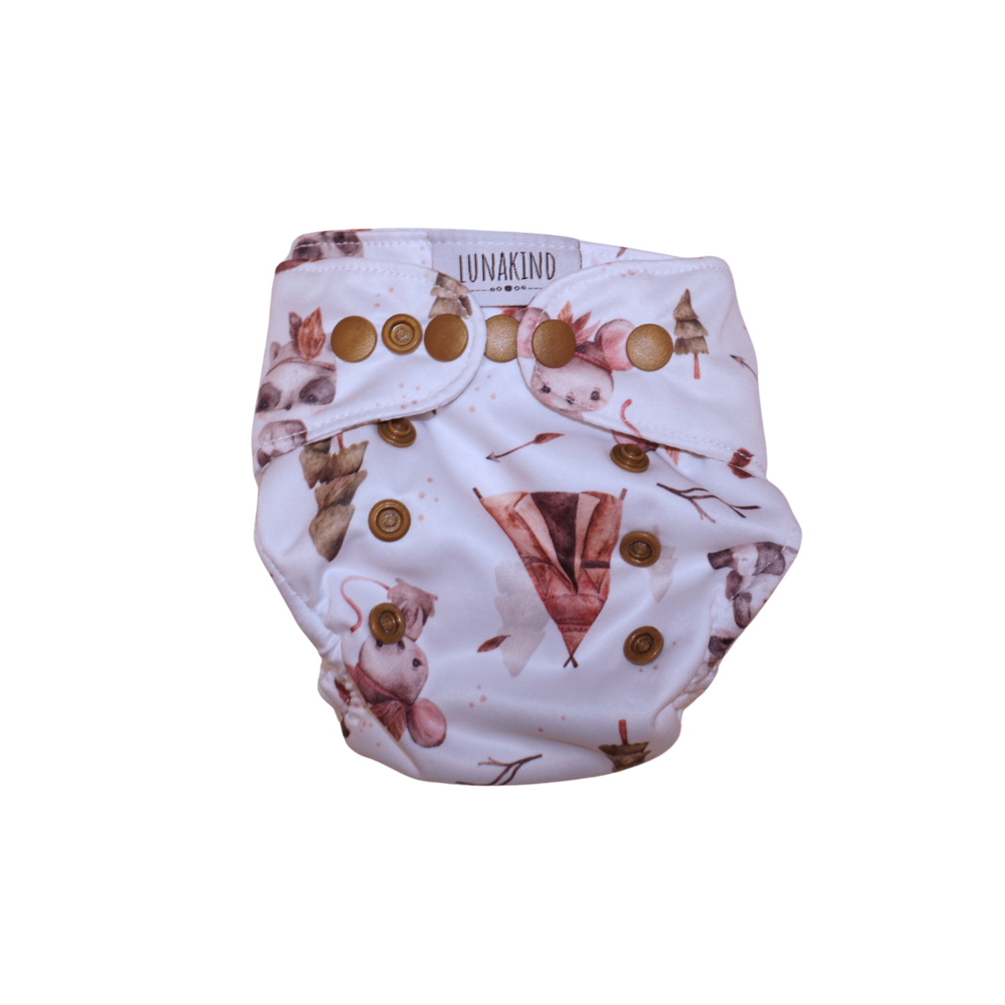 Newborn all-in-one cloth diaper AIO