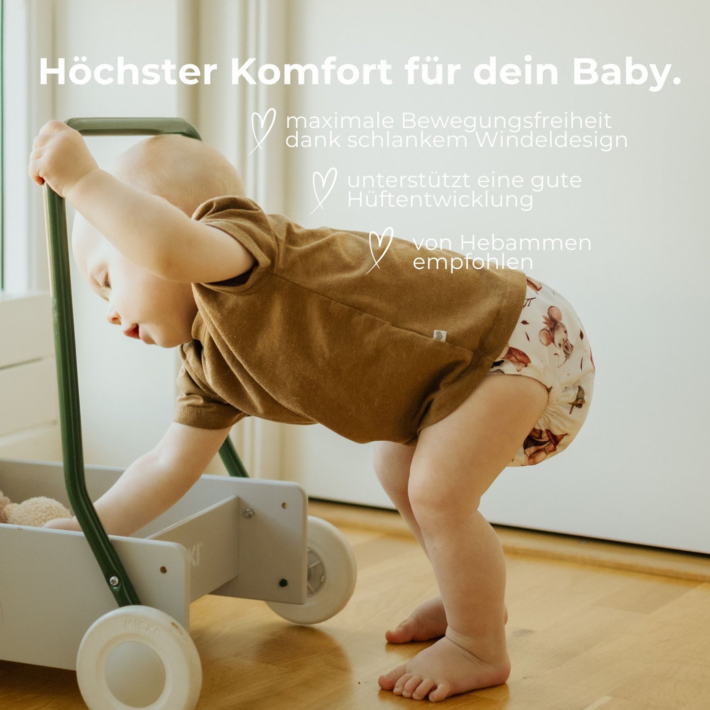 Vollzeit Stoffwindel-Set mitwachsend