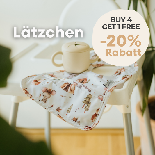 BUY 4 GET 1 FREE Lätzchen
