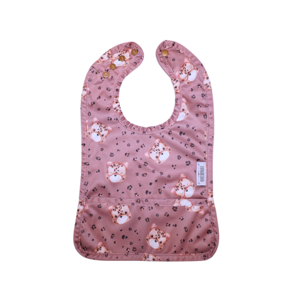 Lunakind Reusable Bibs – wipeable with drip tray