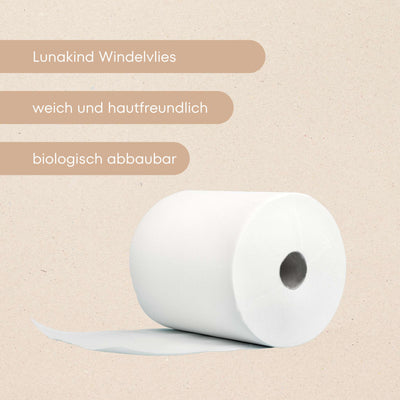 Lunakind business paper diaper fleece on an XXL roll