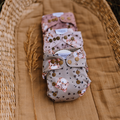 Newborn Teilzeit Stoffwindel-Set