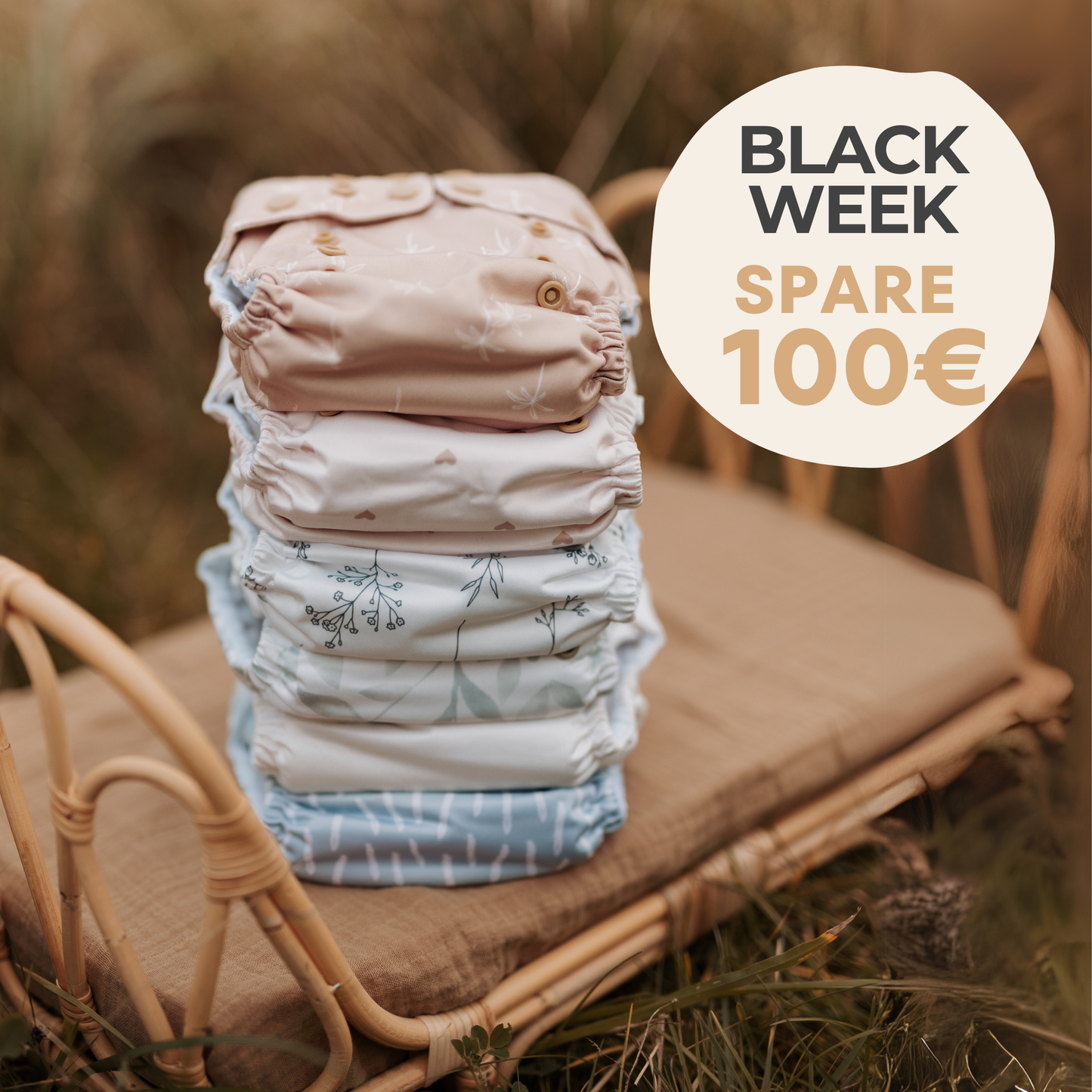 Vollzeit Stoffwindel-Set mitwachsend