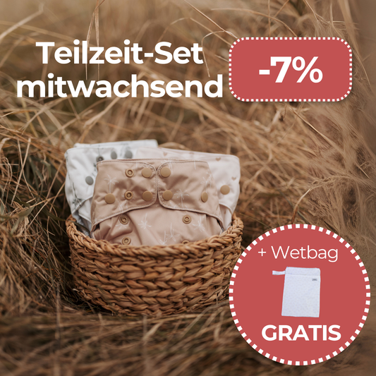 Teilzeit Stoffwindel-Set