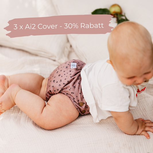 Ai2 Cover Diaper - Ecological all-in-two cloth diaper